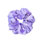 lavender glow satin scrunchie