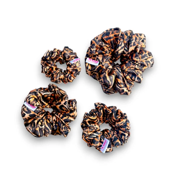 leopard print scrunchie
